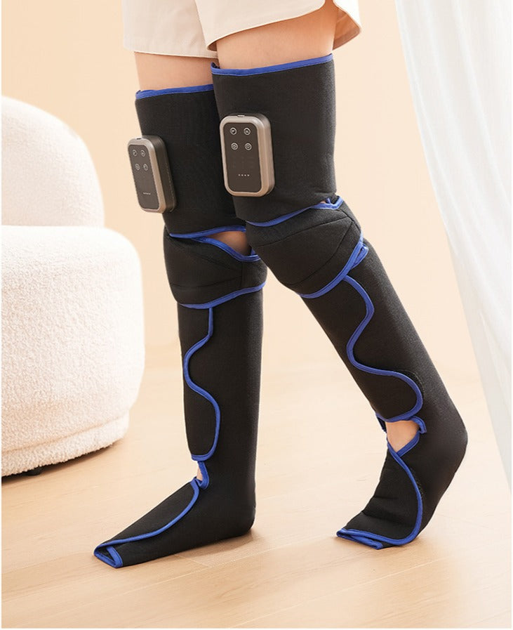 Revolutionary Foot Air Pressure Leg Massager for Enhanced Blood Circulation and Ultimate Muscle Relaxation - Your Go-To Lymphatic Drainage Device!