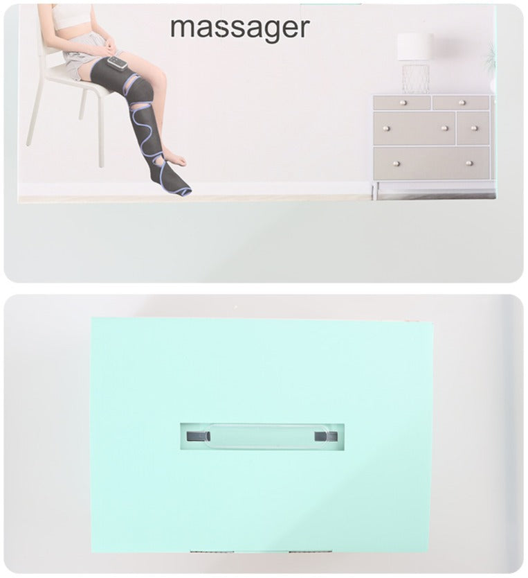 Revolutionary Foot Air Pressure Leg Massager for Enhanced Blood Circulation and Ultimate Muscle Relaxation - Your Go-To Lymphatic Drainage Device!